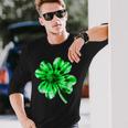 Irish Lucky Shamrock Green Clover St Patricks Day Patricks Long Sleeve T-Shirt Gifts for Him