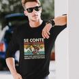 Italienischer Spruch Langarmshirts, Humorvolles Cartoon-Figur Tee Geschenke für Ihn