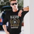 Its A Davis Thing You Wouldnt Understand Personalized Last Name Davis Crest Coat Of Arm Long Sleeve T-Shirt Gifts for Him