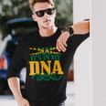 Jamaica Its In My Dna Jamaican Flag Pride Long Sleeve T-Shirt T-Shirt Gifts for Him