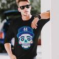 Julio Rodríguez Sugar Skull Long Sleeve T-Shirt T-Shirt Gifts for Him
