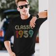 Klassisch 1959 Vintage 64 Geburtstag Geschenk Classic Langarmshirts Geschenke für Ihn