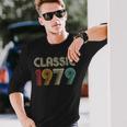 Klassisch 1979 Vintage 44 Geburtstag Geschenk Classic Langarmshirts Geschenke für Ihn