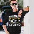 The Legend Wedding Officiant Ordained Minister Long Sleeve T-Shirt Gifts for Him