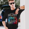 Level 6 Unlocked Awesome Since 2017 6Th Birthday Gaming Long Sleeve T-Shirt T-Shirt Gifts for Him