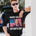 Merry 4Th Of July Fathers Day 4Th Of July Long Sleeve T-Shirt Gifts for Him
