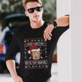 Merry Christmas Ya Filthy Animal Sweater Long Sleeve T-Shirt Gifts for Him
