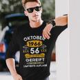 Oktober 1966 Lustige Geschenke 56 Geburtstag Langarmshirts Geschenke für Ihn