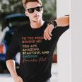 To The Person Behind Me You Are Amazing You Matter Vintage Long Sleeve T-Shirt T-Shirt Gifts for Him