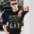 Personalized Birthday Idea For Person Named Gay Long Sleeve T-Shirt Gifts for Him
