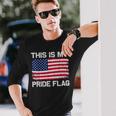 This Is My Pride Flag Long Sleeve T-Shirt Gifts for Him