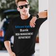 Silicon Valley Bank Risk Management V2 Long Sleeve T-Shirt Gifts for Him