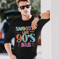 Smooth Like 90S R&B 1990S 90S I Heart The Nineties Long Sleeve T-Shirt Gifts for Him