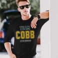 Team Cobb Proud Last Name Surname Long Sleeve T-Shirt T-Shirt Gifts for Him