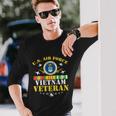 Us Air Force Vietnam Veteran Usa Flag Vietnam Vet Flag V2 Long Sleeve T-Shirt Gifts for Him
