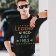 Vintage Legend Seit Juli 1953 Geburtstag Männer Frauen Langarmshirts Geschenke für Ihn