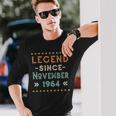 Vintage Legend Seit November 1964 Geburtstag Männer Frauen Langarmshirts Geschenke für Ihn