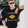 I Like Waffles Belgian Waffles Lover V3 Men Women Long Sleeve T-Shirt T-shirt Graphic Print Gifts for Him