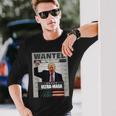 Wanted For President Trump Ultra Maga Long Sleeve T-Shirt T-Shirt Gifts for Him