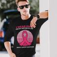 Wear Pink Mother In Law Breast Cancer Awareness Long Sleeve T-Shirt T-Shirt Gifts for Him