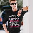 They Call Me Gammy Because Partner In Crime Mothers Long Sleeve T-Shirt Gifts for Him