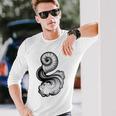 Black Art Aquarius Lover Aquarius Horoscope Long Sleeve T-Shirt Gifts for Him