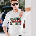 Christmas Spirit Activate Christmas Xmas V2 Long Sleeve T-Shirt Gifts for Him