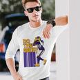 Football Do The Griddy Touchdown Dance V3 Long Sleeve T-Shirt Gifts for Him