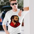 The God Giga Chad Meme Long Sleeve T-Shirt Gifts for Him