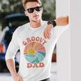 Groovy Dad 70S Aesthetic Nostalgia 1970S Retro Dad Long Sleeve T-Shirt Gifts for Him