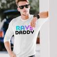 Rave Daddy Edm Rave Festival Raver Long Sleeve T-Shirt T-Shirt Gifts for Him
