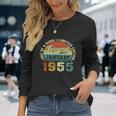 68 Years Old Legend Since January 1955 68Th Birthday Long Sleeve T-Shirt Gifts for Her