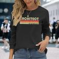 Architect Job Title Profession Birthday Worker Idea Long Sleeve T-Shirt Gifts for Her