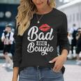 Bad Melanin Bougie Black History Junenth African Melanin Long Sleeve T-Shirt T-Shirt Gifts for Her