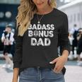 Best Bonus Dad Ever Stepdad Stepdad Long Sleeve T-Shirt T-Shirt Gifts for Her