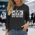 Best Dad Ever Shirts Daddy And Son Fathers Day From Son Long Sleeve T-Shirt T-Shirt Gifts for Her