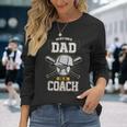 Best Dad Sports Coach Baseball Softball Ball Father Long Sleeve T-Shirt T-Shirt Gifts for Her