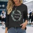 Boho Crunchy Mama All Natural Mother Long Sleeve T-Shirt T-Shirt Gifts for Her