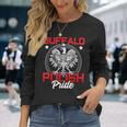 Buffalo 716 Polish Pride Dyngus Day Poland Eagle Ny Long Sleeve T-Shirt Gifts for Her