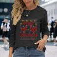 Chicken Lover Merry Chickmas Ugly Chicken Christmas Pajama Long Sleeve T-Shirt Gifts for Her