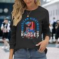 Cody Rhodes American Nightmare Usa Flag Signature Long Sleeve T-Shirt T-Shirt Gifts for Her