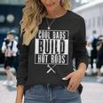 Cool Dads Build Hot Rods Car Retro Vintage Race Hotrod Drag Long Sleeve T-Shirt Gifts for Her