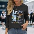 Cool Hip Hop Easter Bunny Hippity Rabbit Eggs Hunt Long Sleeve T-Shirt Gifts for Her