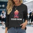 Cool Squid For Mom Mother Octopus Biology Sea Animals V2 Long Sleeve T-Shirt Gifts for Her