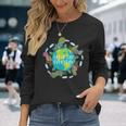 Cute Earth Day Everyday Environmental Protection Long Sleeve T-Shirt T-Shirt Gifts for Her