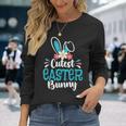 Cutest Easter Bunny Happy Easter Day For Matching Long Sleeve T-Shirt T-Shirt Gifts for Her