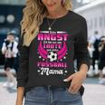 Damen Lustig Laute Und Stolze Fußball Mama Spruch Kind Frauen Langarmshirts Geschenke für Sie