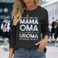 Damen Mama Oma Uroma Rocke Muttertagsgeschenk Mutter Spruch Langarmshirts Geschenke für Sie