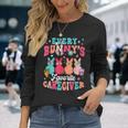 Every Bunnys Favorite Caregiver Bunny Happy Easter Day 2023 Long Sleeve T-Shirt Gifts for Her