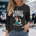 Familienmanager Bekommen Alles Hin Beste Mama Aller Zeiten Langarmshirts Geschenke für Sie